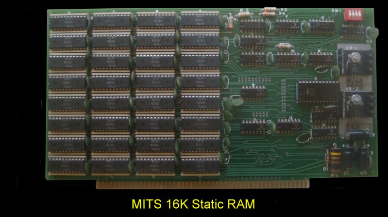 MITS 16K Static RAM